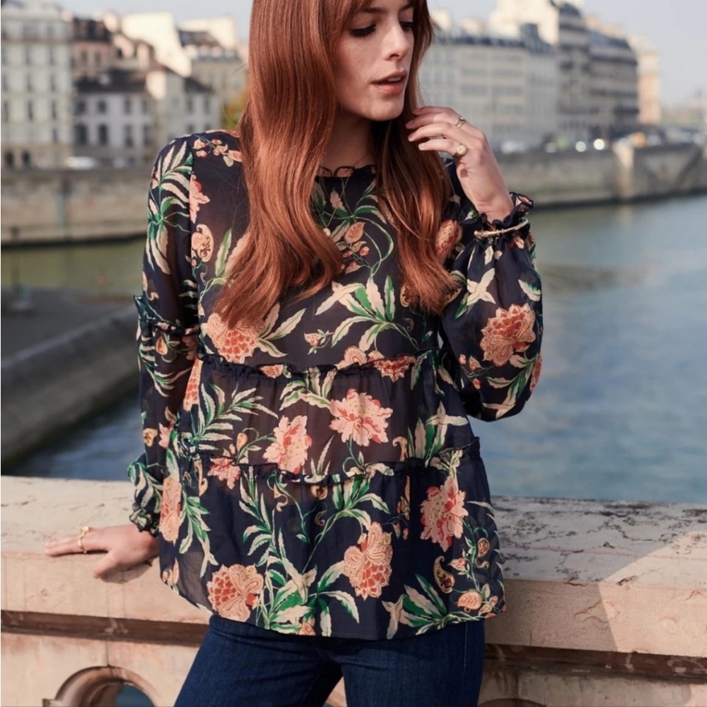 Sézane Emmanuel’s Tiered Blouse